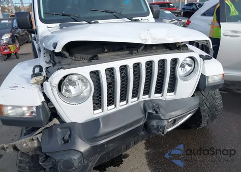 2021 Jeep Gladiator Overland 4X4 from USA, damaged, VIN 1C6HJTFGXML504007